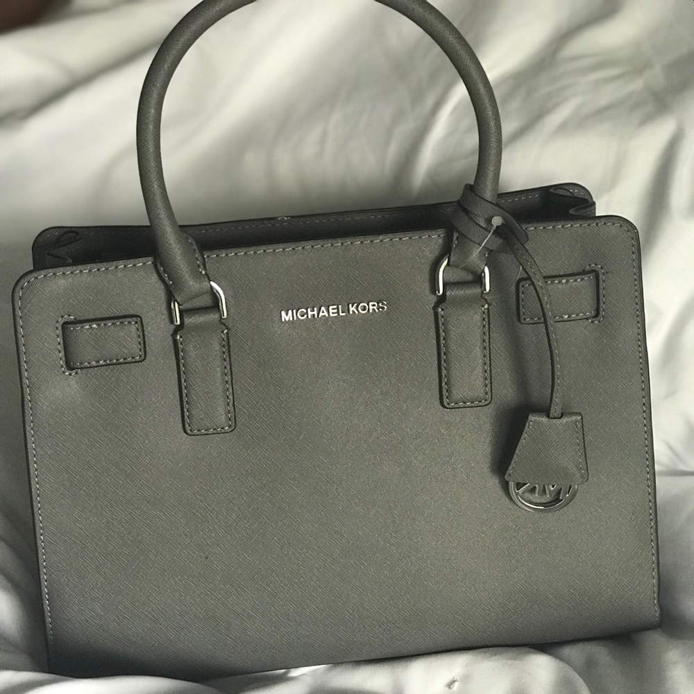 BNWT grey Michael Kors Bag